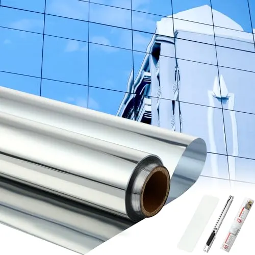 Mirror film for windows